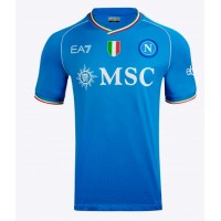 Camisa de time de futebol SSC Napoli Victor Osimhen #9 Replicas 1º Equipamento 2023-24 Manga Curta